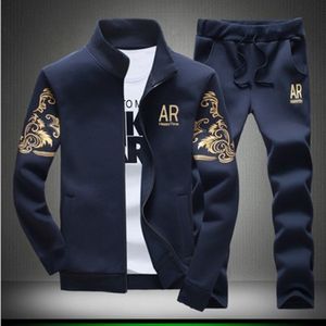 Pull + Pantalon De Sport Pour Homme - Bleu